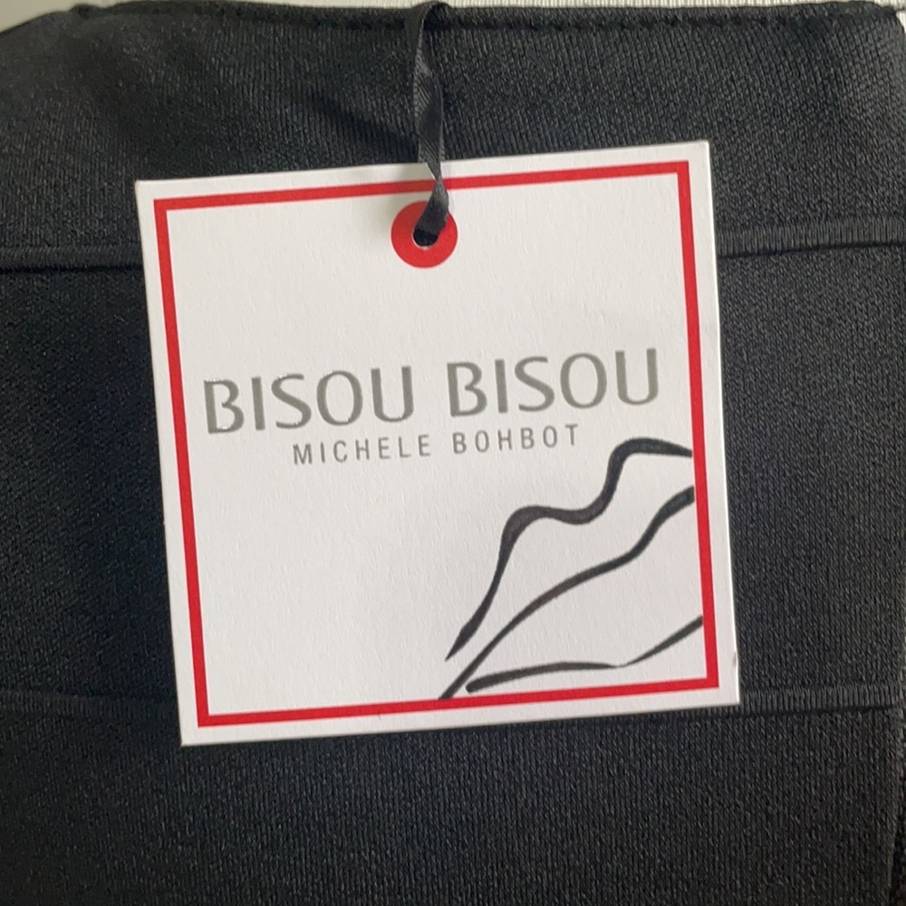 NWT Bisou Bisou Black Midi Dress - Picture 4 of 6
